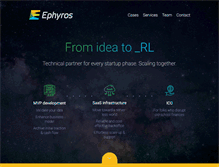 Tablet Screenshot of ephyros.com